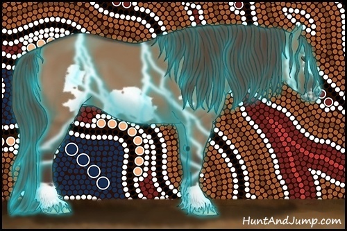 Horse Color:Thunderstruck Liver Red Dun Frame 