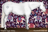 Horse Color:Liver Chestnut Pearl Appaloosa