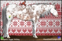 Horse Color:Bay Ice Sabino