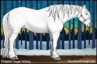Horse Color:Chocolate Palomino Pearl Dun Snowcap 