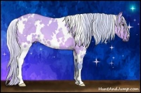 Horse Color:Watercolor White Spotted Silver Buckskin Dun 
