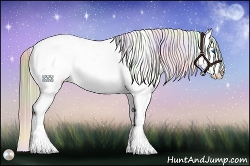 Horse Color:Nacre Red Dun Splash Tobiano Varnish 