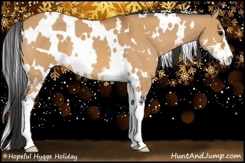 Horse Color:White Spotted Bay Dun Sabino 