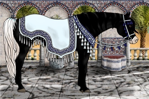 Horse Color:Palomino Ice Sabino Appaloosa Rabicano 