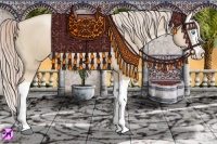 Horse Color:Palomino Pearl Splash 