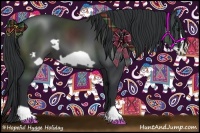 Horse Color:Black Frame 