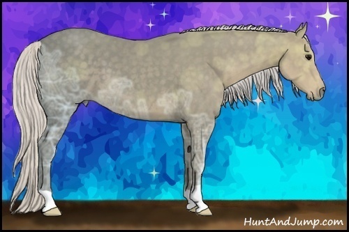 Horse Color:Silver Smoky Black Ice 