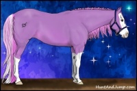 Horse Color:Watercolor Chestnut Splash 