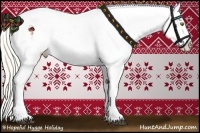 Horse Color:Liver Red Roan Pearl Sabino Appaloosa 