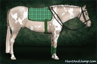 Horse Color:White Spotted Chocolate Palomino Pearl Frame