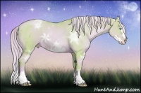 Horse Color:Watercolor Chocolate Palomino Ice Pearl Sabino Splash 