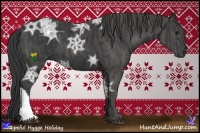 Horse Color:Black Ice Brindle