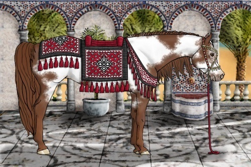 Horse Color:Chestnut Frame