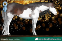 Horse Color:Brown Splash