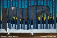 Horse Color:Brown Appaloosa 