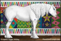 Horse Color:White Spotted Liver Chestnut Splash Near Leopard 