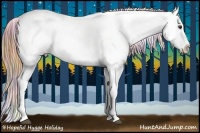Horse Color:Nacre Chestnut Leopard 