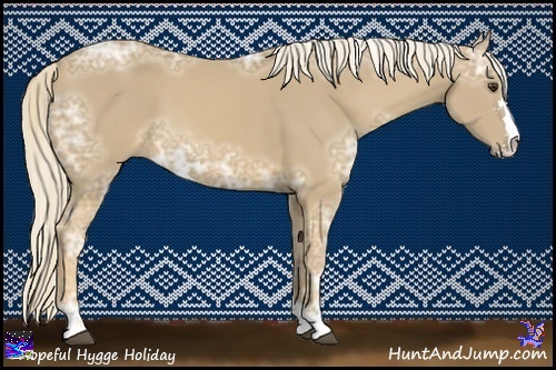 Horse Color:Palomino Ice Sabino
