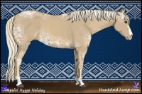Horse Color:Palomino Ice Sabino