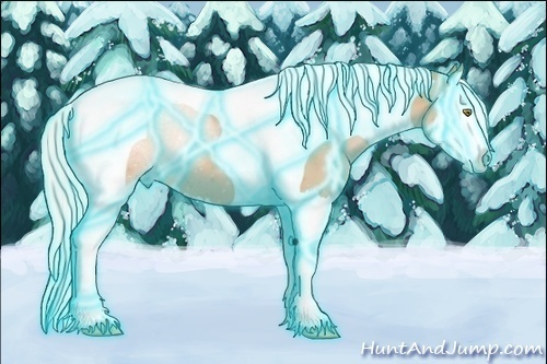 Horse Color:Thunderstruck Silver Bay Pearl Splash Tobiano 