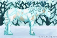 Horse Color:Thunderstruck Silver Bay Pearl Splash Tobiano 