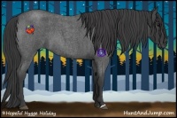 Horse Color:Smoky Blue Roan