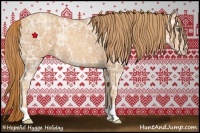 Horse Color:Gold Champagne Ice 