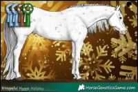 Horse Color:Brown Sabino