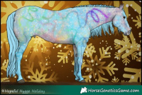 Horse Color:Watercolor Buckskin 
