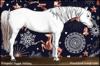 Horse Color:Brown Appaloosa