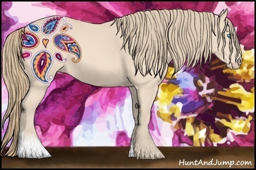 Horse Color:Perlino