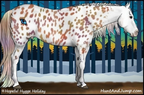 Horse Color:Nacre Bay Appaloosa 