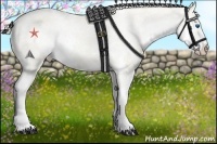 Horse Color:Chocolate Palomino Splash Varnish Rabicano 