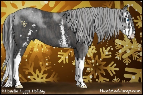 Horse Color:White Spotted Blue Roan Splash Brindle