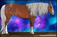 Horse Color:White Spotted Silver Bay Splash 
