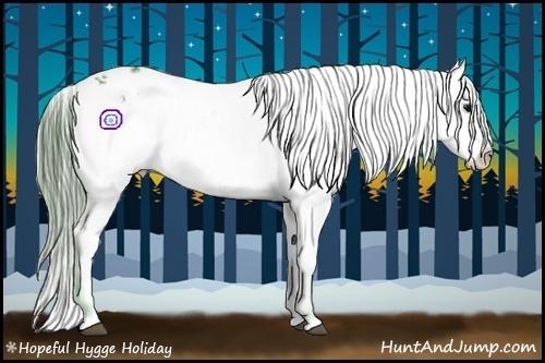 Horse Color:Watercolor Bay Appaloosa 