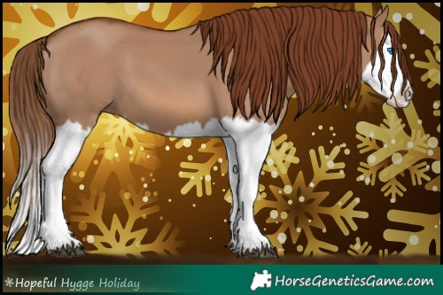 Horse Color:Red Dun Splash  Brindle