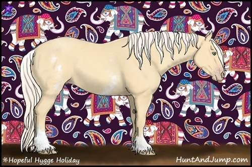 Horse Color:White Spotted Gold Cream Champagne 