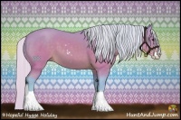 Horse Color:Watercolor Silver Buckskin Sabino 