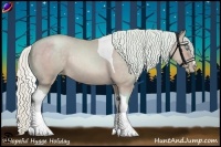Horse Color:Watercolor Silver Buckskin Pearl Sabino Tobiano Rabicano