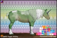 Horse Color:Watercolor Silver Black Sabino Tobiano Varnish Rabicano 