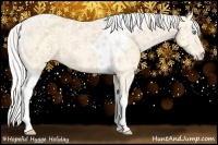 Horse Color:Cremello Dun Tobiano 