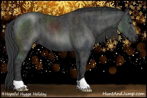 Horse Color:Black  Brindle