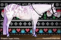 Horse Color:Watercolor Bay Dun Appaloosa Brindle