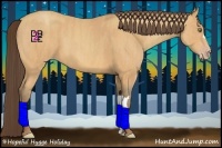 Horse Color:Amber Champagne Brindle