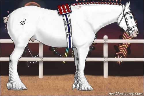 Horse Color:Buckskin Pearl Sabino Varnish Rabicano