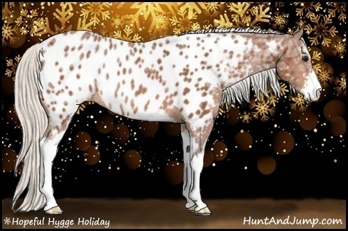 Horse Color:Silver Bay Ice Sabino Appaloosa Rabicano 