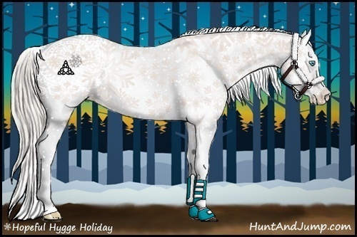 Horse Color:White Spotted Chocolate Palomino Ice Pearl Blanket