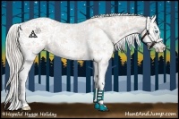 Horse Color:White Spotted Chocolate Palomino Ice Pearl Blanket 