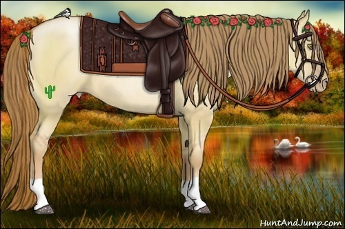 Horse Color:Red Dun Pearl 